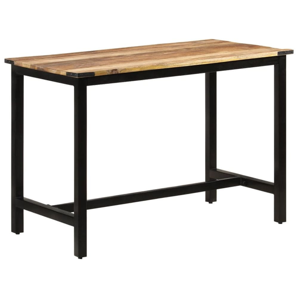 Vidaxl Jedálenský stôl 110x60x76 cm mangovníkový masív